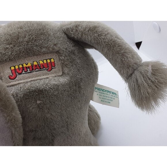VTG Trendmasters Jumanji Elephant Plush Stuffed Animal 12 Inch Rare Vintage 1995 - Picture 3 of 3
